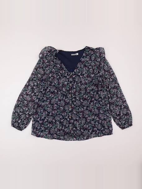 Blouse grossesse - 38 Bleu, violet 1 - vertbaudet enfant 