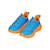 Baskets basses à lacets Bleu clair   lime+Bleu clair   orange 9 - vertbaudet enfant 