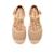 Sandales filles synthétique boucle Beige+Yellow 2 - vertbaudet enfant 