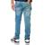 Jean slim garçon cegob Bleu foncé+Bleu jean+Noir 4 - vertbaudet enfant 