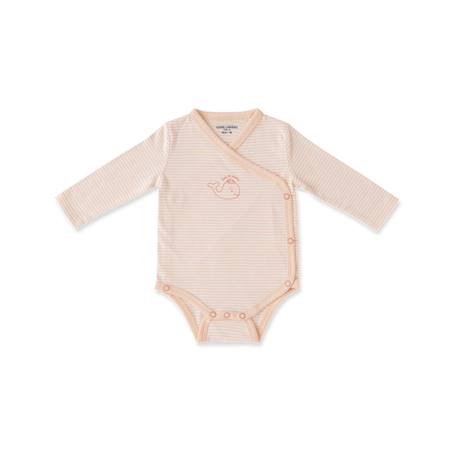 Ensemble bébé 3 pièces bébé fille Peche 5 - vertbaudet enfant 