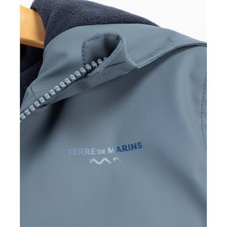 Ciré imperméable à capuche garçon Gris ardoise 5 - vertbaudet enfant 