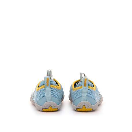 Sneakers garçon synthétique lacets Black+Sky blue 8 - vertbaudet enfant 
