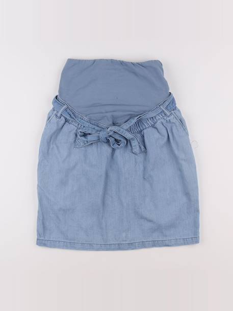 Jupe grossesse - 34 Bleu 1 - vertbaudet enfant 