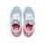 Sneakers filles textile lacets- fermeture adhésive barefoot Blue clair+Pink+Rose+Vert menthe 2 - vertbaudet enfant 