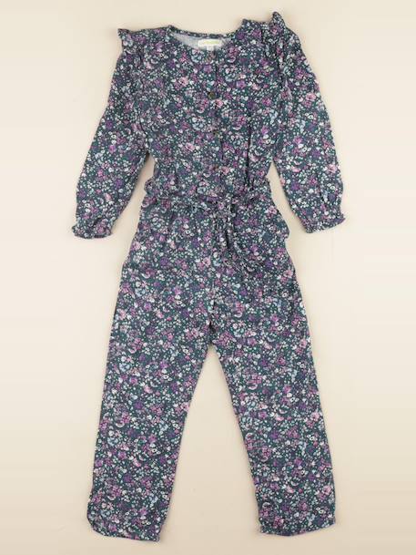 Combinaison - 4 ans Vert, violet 1 - vertbaudet enfant 