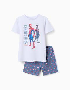 Pyjama court avec imprimé qui brille dans le noir spider-man  - vertbaudet enfant