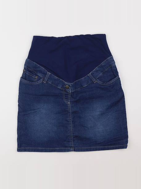Jupe grossesse - 36 Bleu 1 - vertbaudet enfant 