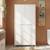 Armoire bébé 2 portes sur pieds en bois - joy Blanc/marron 1 - vertbaudet enfant 