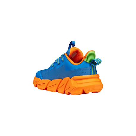 Baskets basses à lacets Bleu clair   lime+Bleu clair   orange 10 - vertbaudet enfant 