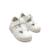 Sandales garçon synthétique fermeture adhésive barefoot White 6 - vertbaudet enfant 