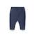 Ensemble robe + bas 100% coton bébé fille Fond blanc raye indigo 5 - vertbaudet enfant 