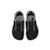 Sneakers garçon synthétique lacets Black+Sky blue 2 - vertbaudet enfant 