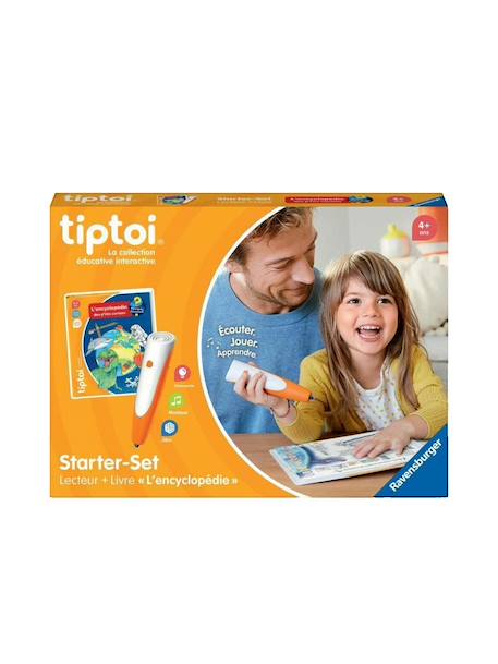 Jeu éducatif électronique Tiptoi starter encyclo – interactif Coffret complet – dès 4 ans MULTICOLORE 2 - vertbaudet enfant 