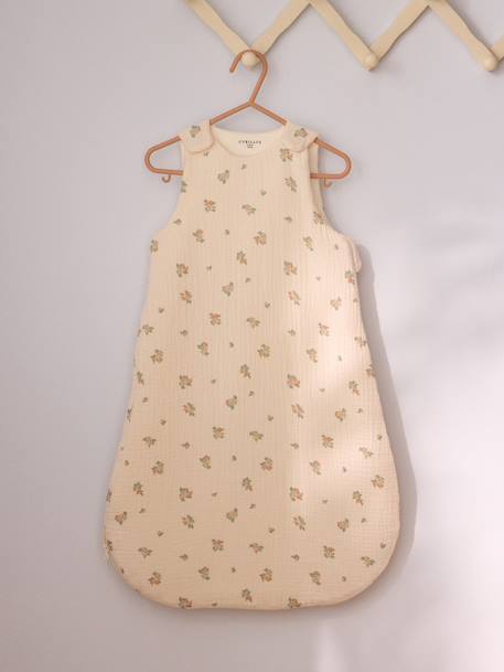 Gigoteuse gaze de coton bio 'ava' - tog 2 Imprimé  baies+Imprimé  hirondelles 1 - vertbaudet enfant 