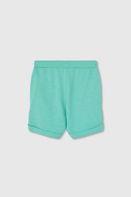 Bermuda garçon en coton Vert 2 - vertbaudet enfant 