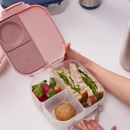 Lunch box bento enfant – mini boîte à déjeuner Bleu+Jaune+Rose+Vert 18 - vertbaudet enfant 