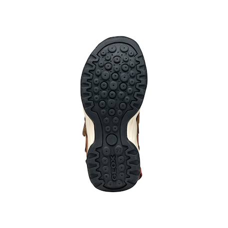 Sandales en cuir à scratch Marron clair   rust 6 - vertbaudet enfant 