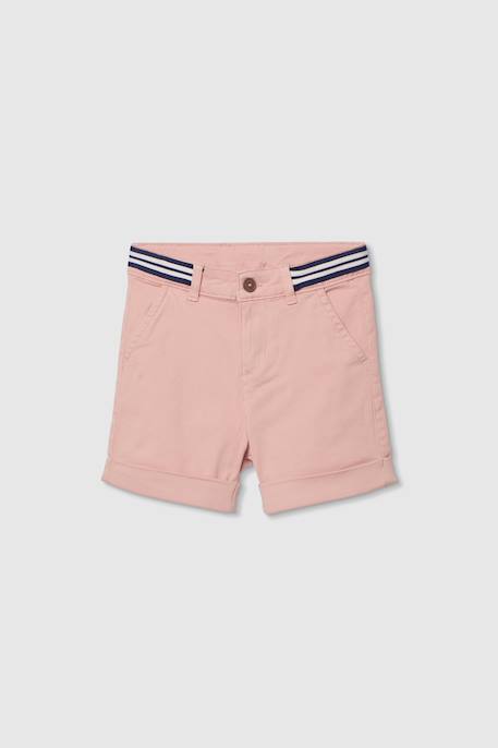 Bermuda garçon en coton Orange 1 - vertbaudet enfant 