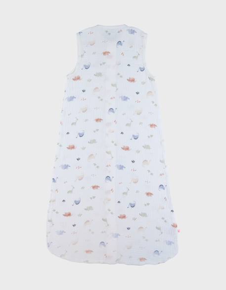 Gigoteuse en mousseline de coton bio Ecru 4 - vertbaudet enfant 
