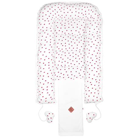 Cocon réducteur de lit matelassé et réversible lovio Bleu+Rouge 8 - vertbaudet enfant 