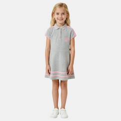 Robe fille style polo manches courtes  - vertbaudet enfant