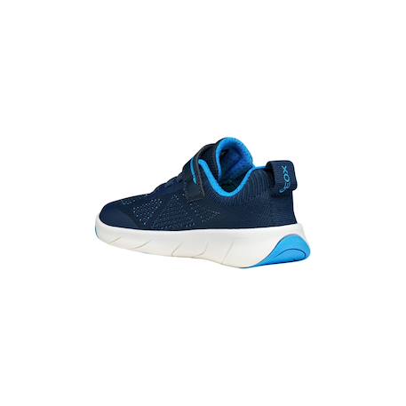 Baskets basses à scratch Marine   azure 4 - vertbaudet enfant 