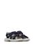 Sandales en velours dumiki Marine-vert 2 - vertbaudet enfant 