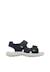 Sandales en velours dumiki Marine-vert 1 - vertbaudet enfant 