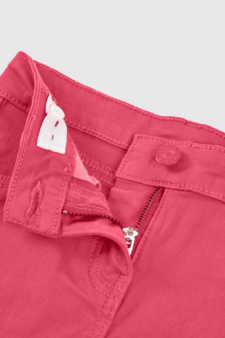 Short fille en coton Rose 3 - vertbaudet enfant 