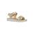 Sandales en cuir à brides Platinium+Rose clair 5 - vertbaudet enfant 