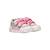 Baskets basses  à scratch Blanc   lilac+Pink   jaune clair 3 - vertbaudet enfant 