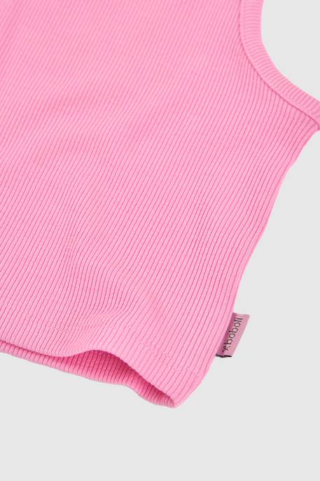 Débardeur fille coton Rose 4 - vertbaudet enfant 