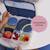 Lunch box bento enfant - boîte à déjeuner grand format Bleu marine+Rose+Vert paon 10 - vertbaudet enfant 