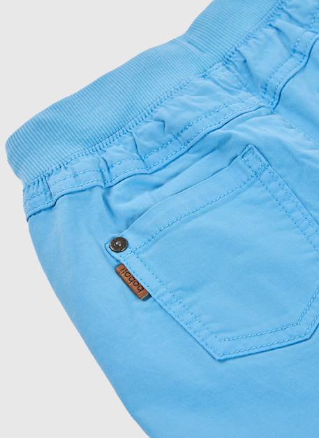 Bermuda garçon en coton Bleu 4 - vertbaudet enfant 