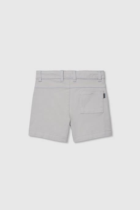 Bermuda garçon en coton Marron 2 - vertbaudet enfant 