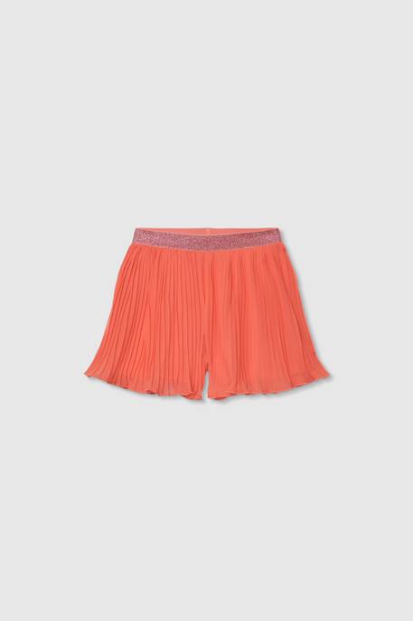 Short en mousseline fille Rouge 1 - vertbaudet enfant 