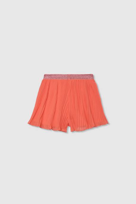 Short en mousseline fille Rouge 2 - vertbaudet enfant 