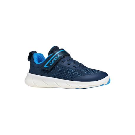 Baskets basses à scratch Marine   azure 3 - vertbaudet enfant 