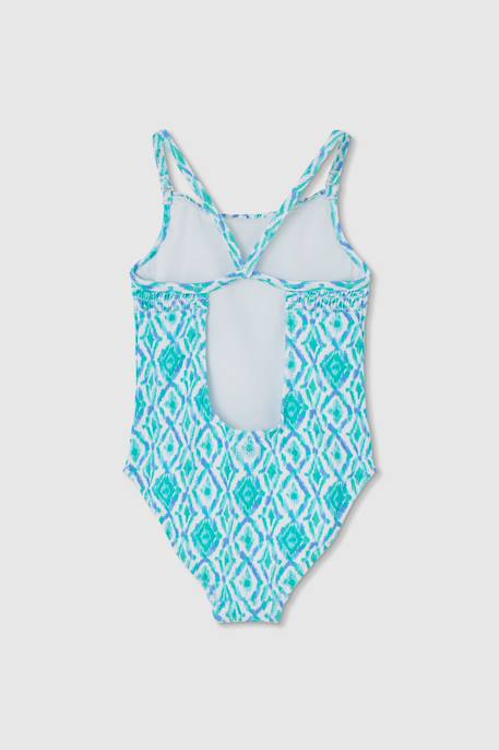 Maillot de bain imprimé fille Multicolore 2 - vertbaudet enfant 