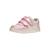 Baskets basses à scratch Blanc rose foncé 2 - vertbaudet enfant 