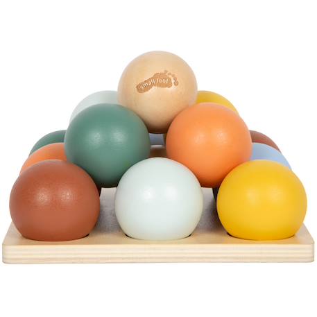 Jeu de tri montessori avec boules Beige 6 - vertbaudet enfant 