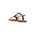 Sandales en cuir  à brides Argent+Platinium 4 - vertbaudet enfant 