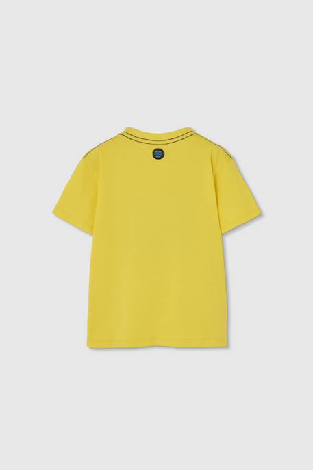 T-shirt en coton pour garçon Jaune 2 - vertbaudet enfant 