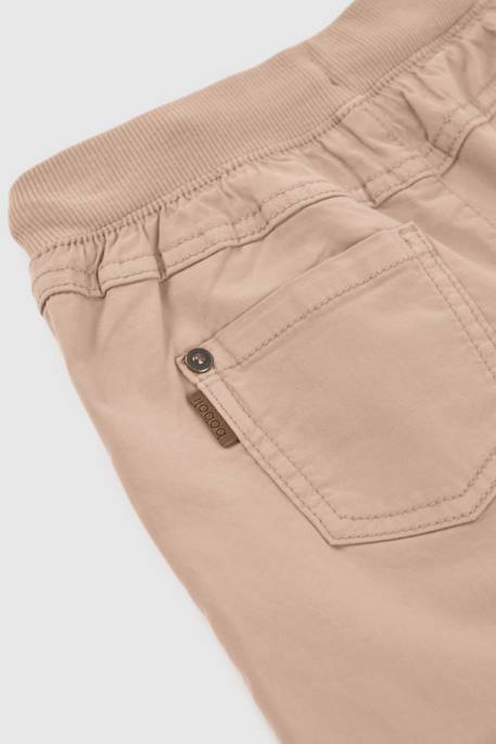 Bermuda garçon en coton Marron 4 - vertbaudet enfant 