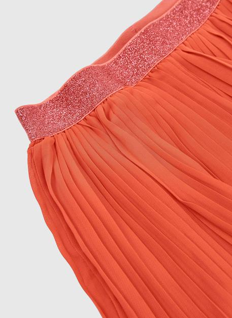 Short en mousseline fille Rouge 3 - vertbaudet enfant 