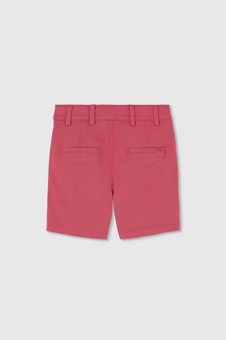 Bermuda en coton garçon Rose 2 - vertbaudet enfant 