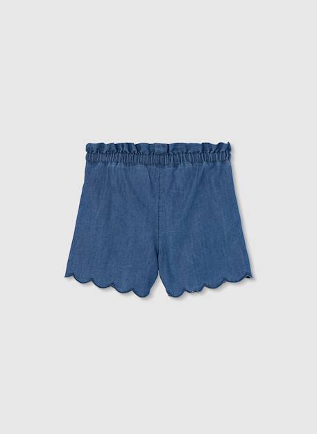 Short en jean Bleu 2 - vertbaudet enfant 