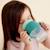 Tasse bébé 360 gobelet d'apprentissage anti-fuite Rose+Vert paon+Violet 8 - vertbaudet enfant 