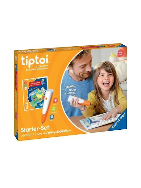 Jeu éducatif électronique Tiptoi starter encyclo – interactif Coffret complet – dès 4 ans MULTICOLORE 1 - vertbaudet enfant 